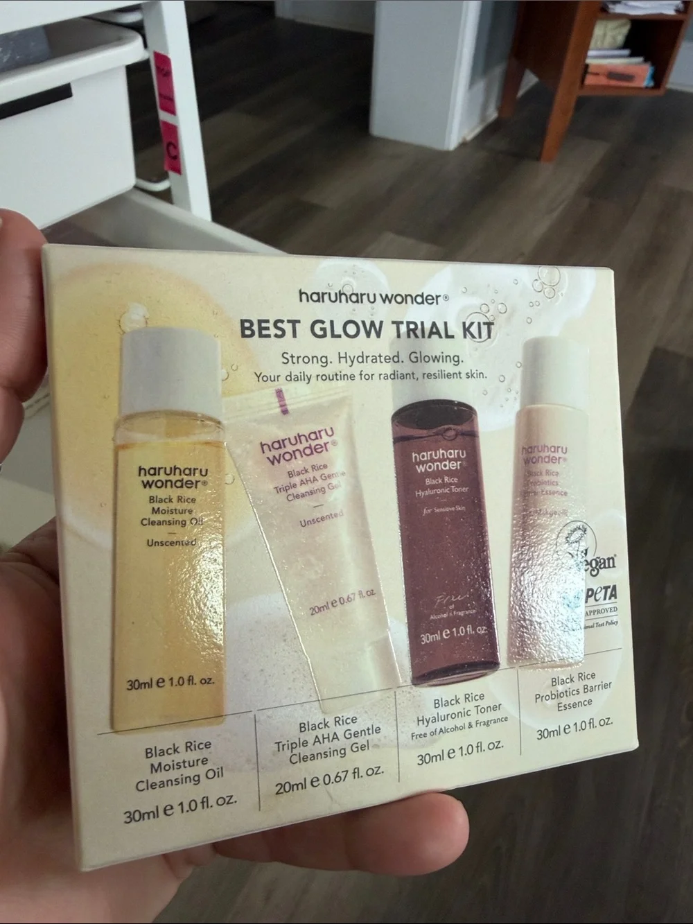 Best Glow Trial Kit — Cream & Brown Skincare Set